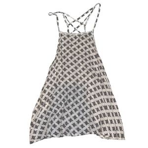 NWOT Hollister mock neck crisscross tank